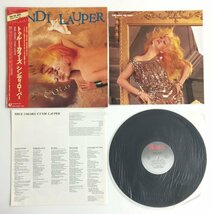 ☆帯・歌詞カード付☆【TRUE COLORS　CYNDI LAUPER 】【トゥルー カラーズ　シンディローパー】全10曲　LPレコード_画像1