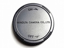 ☆送料無料 美品 純正品☆ MINOLTA レンズ リア キャップ for M-ROKKOR ミノルタ 後キャップ リアキャップ M ROKKOR_画像1