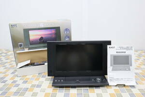 △ ｜11.6型 ワイドモニター ポータブル DVDプレーヤー｜EAST PD-F116 ｜ AC/DCアダプター miniB-CASカード/アンテナ付き■N5355