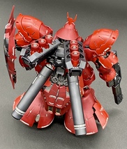 【1円スタート】RG 1/144 サザビー つや消しメタリック全塗装完成品_画像7