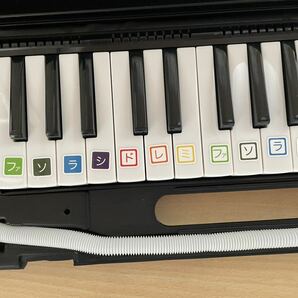 (48) キョーリツコーポレーション melodypiano 鍵盤ハーモニカ ピアニカ メロディオン 32鍵盤 ブラック 黒の画像5