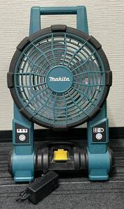 makita マキタ 充電式 ファン CF201D サーキュレーター 扇風機 ACアダプター 付 注目 ９９円スタート