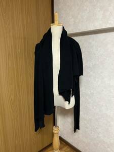 新品　LGB ルグランブルー CARDI/STL 変形カーディガン ブラック