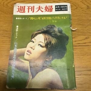 f5-340☆週刊夫婦 特大号 昭和36年4月19日発行●29 山本富士子をめぐる好色五人男 マキノ富士