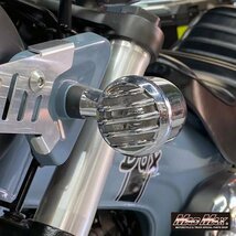 バイク用品 Mr Quick製 HONDA ホンダ モンキー125/DAX125用 ウィンカーガーニッシュ メッキ 4個SET/ダックス monkye【メール便送料200円】_画像4