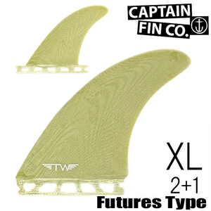 キャプテンフィン タイラー ウォーレン 2+1 モデル ツインスタビ サーフボード フィン / Captain Fin Tyler Warren Twin OLV