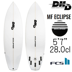 DHD サーフボード エクリプス モデル 5'7&#34;×19 &#34;×2 7/16&#34; 28.0L / DHD MF Eclipse Model