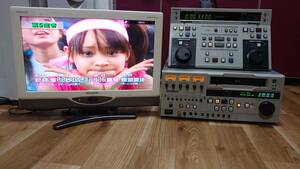 ★【中古/動作品 】PANASONIC AG-7750/AG-A750【パナソニック/ビデオカセットレコーダー/S-VHS/再生確認済み】（ DRUM 00006 時間！）