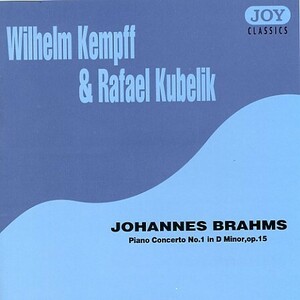 (P)ケンプ：ブラームス・ピアノ協奏曲第1番（指揮）クーベリック・バイエルン放送響1969年、ライヴ。