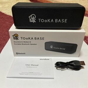 《美品》TOoKA BASE × Anker Soundcore Motion B ブラック アンカーとユニバーサルミュージック コラボ限定品