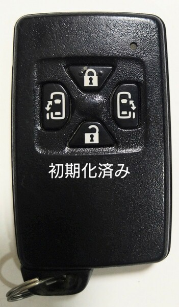 初期化済トヨタ純正スマートキー4ボタン70ノアヴォクシーアルファード基盤番号271451-6230 新品電池サービス⑱