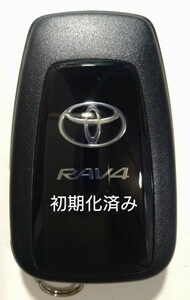 初期化済トヨタ純正 スマートキー3ボタンRAV4 基盤番号231451-3450 007-AH0215 14FAY 新品電池サービス①