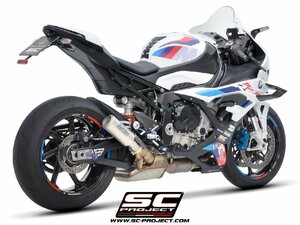 【国内在庫】SC-PROJECT SCプロジェクト CR-T スリップオンサイレンサー レース専用 消音バッフルなし 純正キャタライザー対応 S1000RR '23