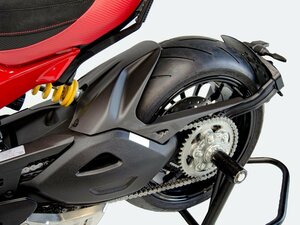 【国内在庫】DUCABIKE DBK ドゥカバイク ドライカーボン チェーンカバー付きリアフェンダー 艶なし DIAVEL V4 ドゥカティ ディアベル ★