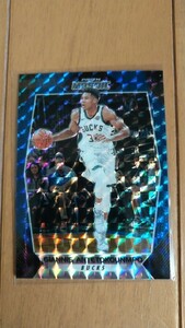 GIANNIS ANTETOKOUNMPO 2017-18 PRIZM　MOSAIC BLUE PRIZM