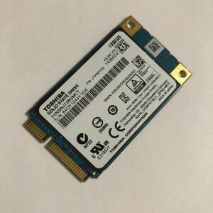 TOSHIBA SOLID STATE DRIVE 128GB THNSNJ128GMCT SirialATA600 mSATA SSD