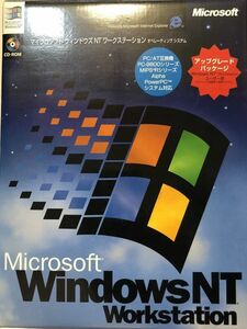  Microsoft Windows NT 4.0 Workstation Japanese edition up grade version 