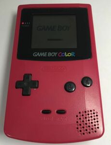 任天堂 ゲームボーイカラー 本体 レッド CGB-001 動作確認済 Nintendo GAMEBOY COLOR 【大黒屋】