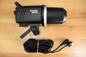  совершенно рабочий товар GODOX MS300 flash стробоскоп маленький размер * легкий * 300Ws 5600K 150Wmote кольцо лампа Bowens крепление 