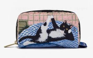  port sakNEWNEW cat pattern abroad limited goods case pouch 