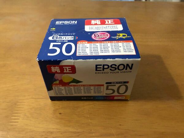 【期限切れ】EPSON エプソン 純正 インクカートリッジ 6色セット IC6CL50