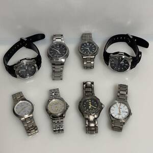 ソーラー 腕時計 CASIO カシオ SEIKO セイコー CITIZEN シチズン など 8本まとめ