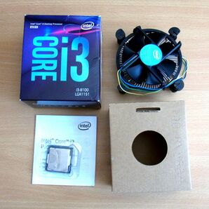 激レア 初期ロット品 Intel Core i3-8100 GPU内蔵 CPUクーラー 付属品あり