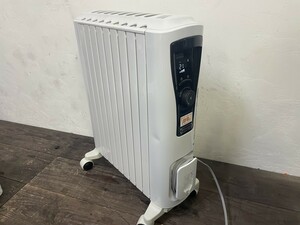 動作確認済み デロンギ DeLonghi RHJ65L0915 ユニカルド オイルヒーター 幅広X字型フィン 10-13畳用