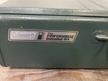 Coleman コールマン POWERHOUSE パワーハウス Unleaded 414 ツーバーナー コンロ アウトドア キャンプ 現状品_画像10