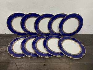 Noritake ノリタケ ボーンチャイナ 30cm 大皿 10枚セット 盛り皿 パーティー皿 洋食器 プレート (2)
