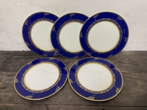 Noritake ノリタケ ボーンチャイナ 30cm 大皿 5枚セット 盛り皿 パーティー皿 洋食器 プレート (4)