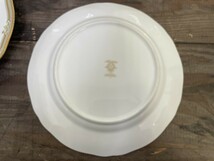 Noritake ノリタケ コンテッサ CONTESSA 1485 約23.5cmプレート 15枚セット 洋食器 盛り皿 ケーキ皿 金縁 (2)_画像6