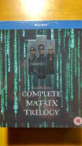 新品未開封 輸入版 Matrix Trilogy Blu-ray マトリックス トリロジー コンプリート ブルーレイ リージョン フリー キアヌ・リーブス