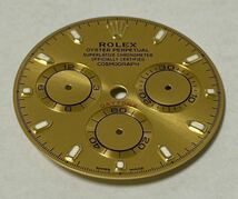 ROLEX ロレックス　デイトナ　文字盤　シャンパン　116518 文字盤　美品　DAYTONA ゴールド_画像2