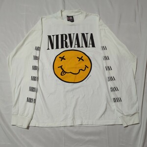 USA製 NIRVANA ニルヴァーナ カートコバーン sonic youth Pink Floyd METALLICA メタリカ hiphop ロンTEE Oasis オアシス nevermind