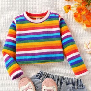 レインボー トップス 2枚セット