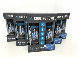 まとめて12個 ARCTIC COOL ひんやりクールタオル 水に濡らすだけ！ジム ゴルフ 観戦 熱中症対策 ランニング ウォーキング キャンプ 業務用