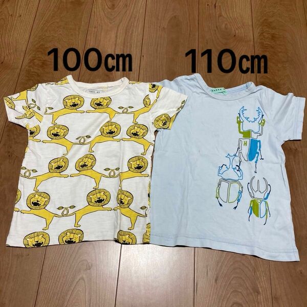 ハッカキッズ110㎝　ネクスト100㎝　Tシャツ2枚セット