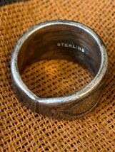 ★インディアンジュエリー　リング　指輪　中古品　USED ★STERLING刻印_画像7