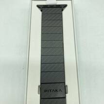 PITAKA カーボン製 ウォッチバンド モダン Apple Watch対応 バンド /Y15185-K2_画像3