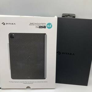 PITAKA 2022/2021 iPad Pro 12.9インチ ケース MagEZ Case Pro アラミド繊維/Y15303-O2