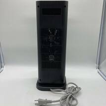 【通電確認済】ヒーター セラミックファンヒーター 1200W 暖房器具 首振り ブラック /Y15328-F3_画像4