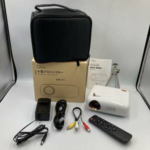 【通電確認済み】Joyhouse E08 プロジェクター 小型 Bluetooth 無線 1080P/Y14367-R2