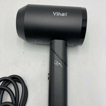 【通電確認済】Yihai ヘアドライヤー ブラック 回転折りたたみ コンパクト マイナスイオン /Y15620-Q2_画像2