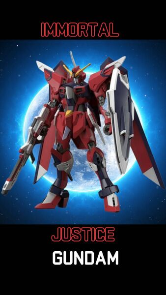 HG 1/144 イモータルジャスティスガンダム 機動戦士ガンダムSEED FREEDOM HGCE ガンプラ第二弾冊子付き　