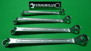 Stahlwille スタビレー 75° 20シリーズ ディープオフセット メガネレンチ 4pc 20/4