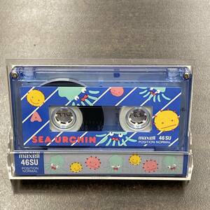 1184 マクセル SEA URCHIN 46分 ノーマル 1本 カセットテープ/One Maxell SEA URCHIN 46 Type I Normal Position Audio Cassette