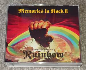 Ritchie Blackmore's RAINBOW MEMORIES IN ROCK Ⅱ ライヴ イン イングランド 2017 3CD+DVD 国内盤 新品同様