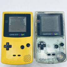 【ジャンク出品】Nintendo GAMEBOY COLOR ゲームボーイカラー　ゲームボーイポケット　まとめて6台　CGB-001_画像4