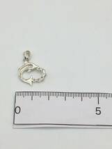 【2004】シルバーアクセサリー　ペンダントトップ 925 イルカ 123【500101000208】_画像3